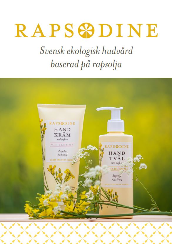 A4-skylt Rapsodine Hudvård