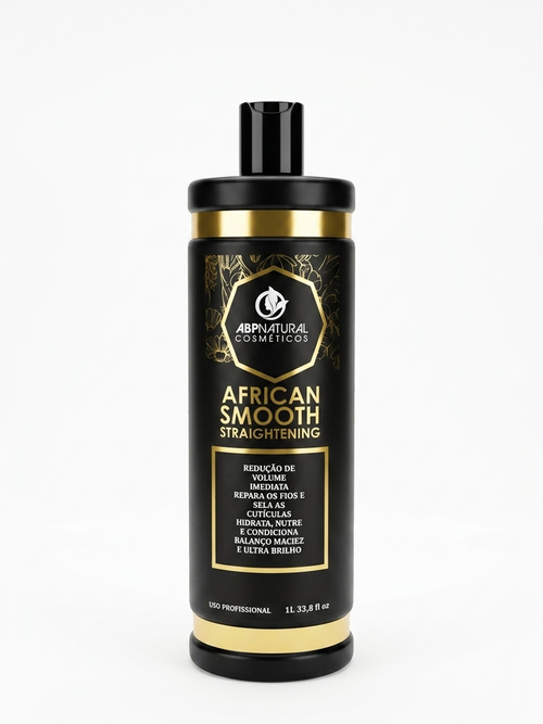 Abpnatural Cosmetics African Smooth Straightening Brazilian hair Treatment 1 L - DOKAN