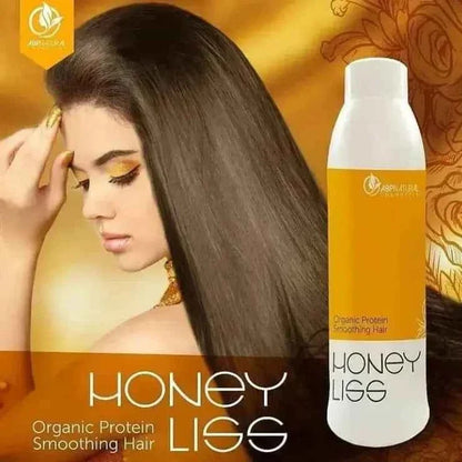 Abpnatural Cosmetics Honey Liss Organic Brazilian Hair Treatment 1000 ML - DOKAN