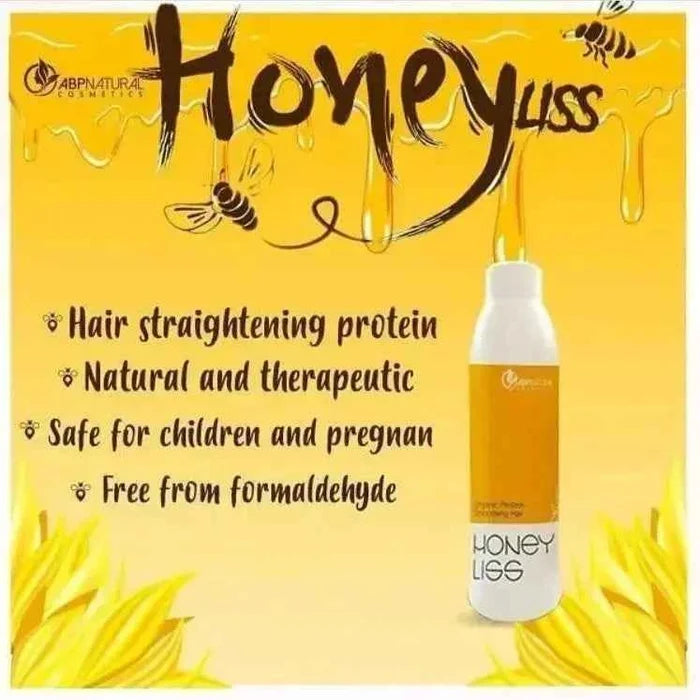 Abpnatural Cosmetics Honey Liss Organic Brazilian Hair Treatment 1000 ML - DOKAN