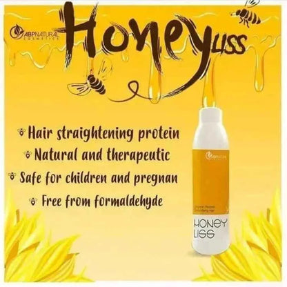 Abpnatural Cosmetics Honey Liss Organic Brazilian Hair Treatment 1000 ML - DOKAN