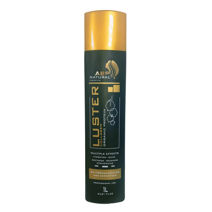 Abpnatural Cosmetics Luster Collagen Organic Brazilian Hair Treatment 1000 ML - DOKAN