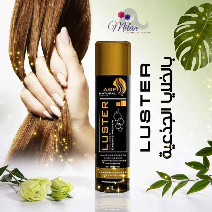Abpnatural Cosmetics Luster Collagen Organic Brazilian Hair Treatment 1000 ML - DOKAN