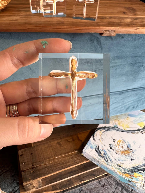 Acrylic Cross Block