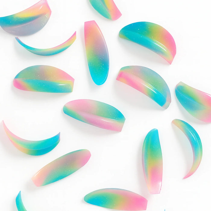 Adhesive-Free Rainbow Lash Lift Shields