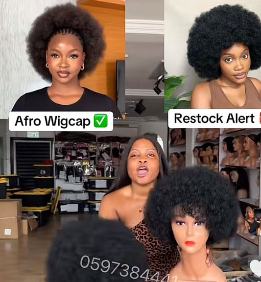 Afro Wigcap
