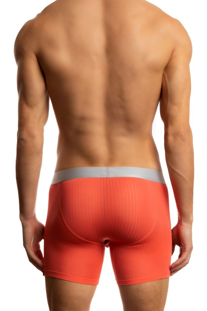Jack Adams Air Army Wide Ribbed Modal Boxer Brief in dubarry - men's sexy, premium, functional underwear, jockstraps and thongs.