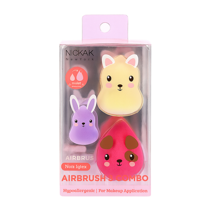Airbrush Blending Sponge 3pcs Combo #Ns066