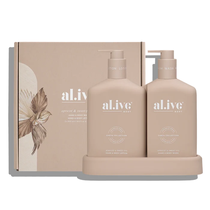 Al.ive Hand & Body Duo - Apricot & Sweet Fig