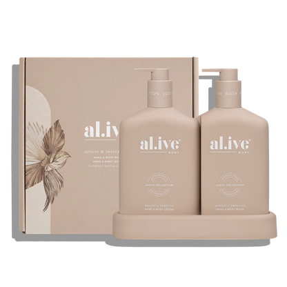Al.ive Hand & Body Duo - Apricot & Sweet Fig