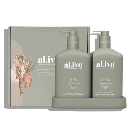 Al.ive Hand & Body Duo - Green Pepper & Lotus