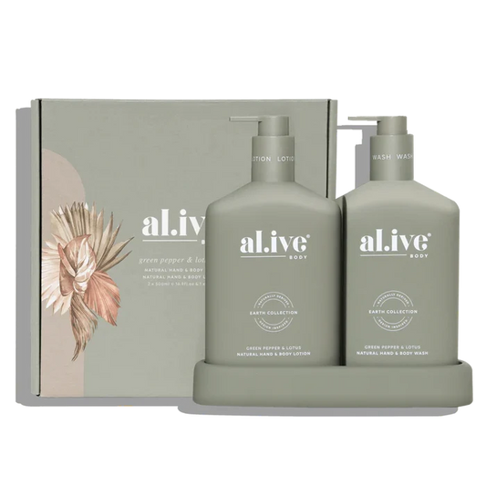 Al.ive Hand & Body Duo - Green Pepper & Lotus