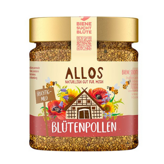 Allos - Blomsterpollen - økologisk - bipollen - 200 g.