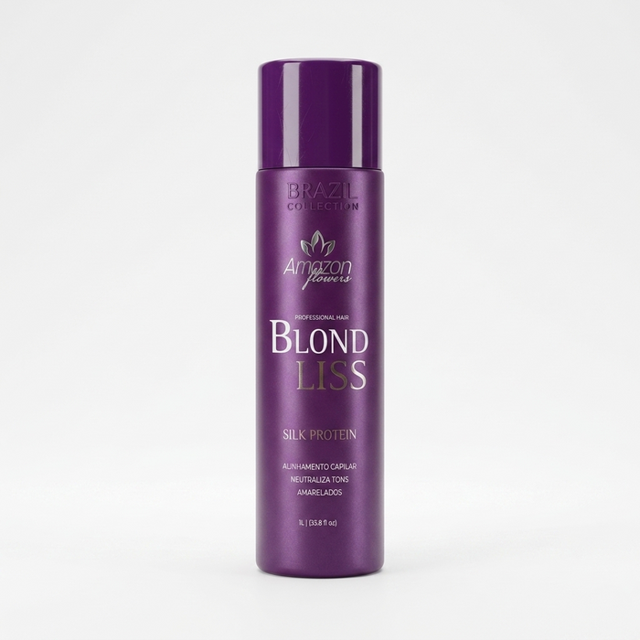 Amazon Flowers Blond Liss Organic Hair Straightener 1000 ML - DOKAN
