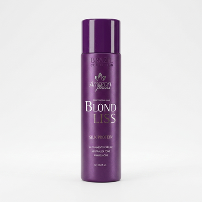 Amazon Flowers Blond Liss Organic Hair Straightener 1000 ML - DOKAN