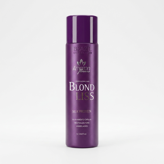 Amazon Flowers Blond Liss Organic Hair Straightener 1000 ML - DOKAN