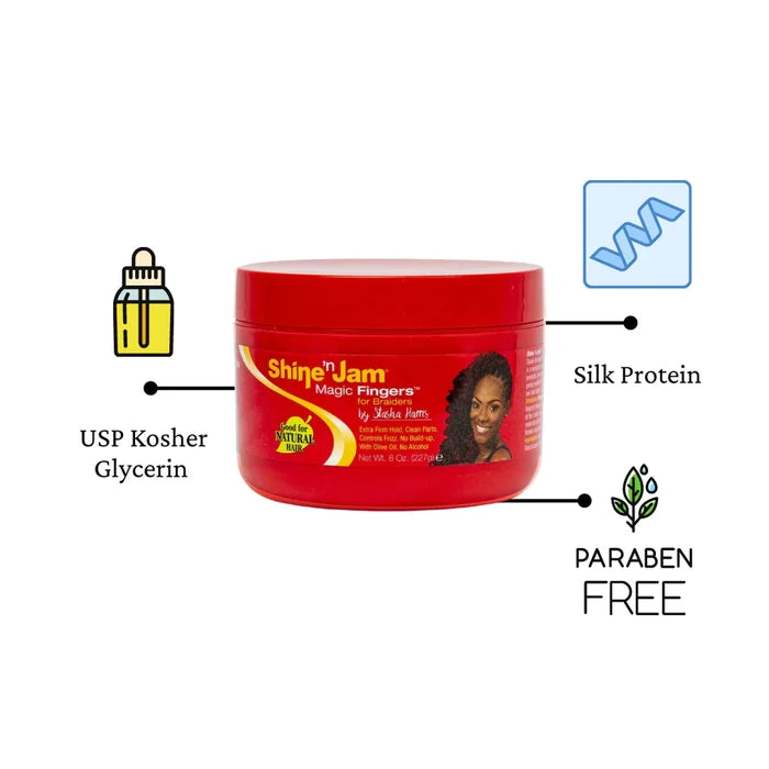 AMPRO Shine 'n Jam Magic Fingers Edge Control