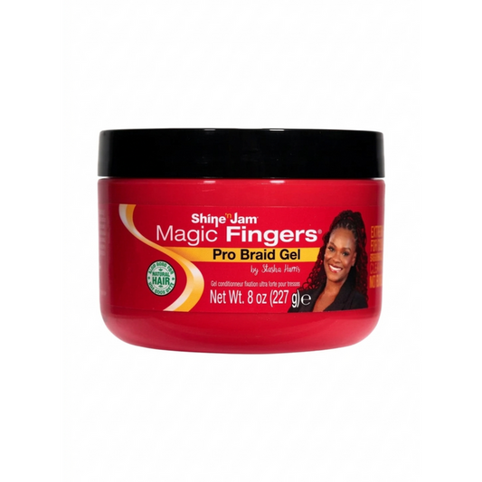 ampro Shine 'N Jam Magic Fingers Pro Braid Gel 8oz