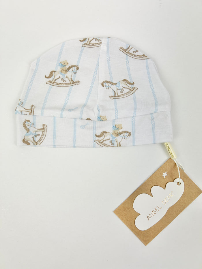 Angel Dear Rocking Horse Blue Beanie Baby in at Wrapsody