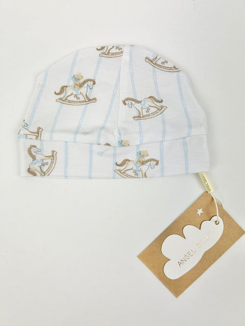 Angel Dear Rocking Horse Blue Beanie Baby in at Wrapsody