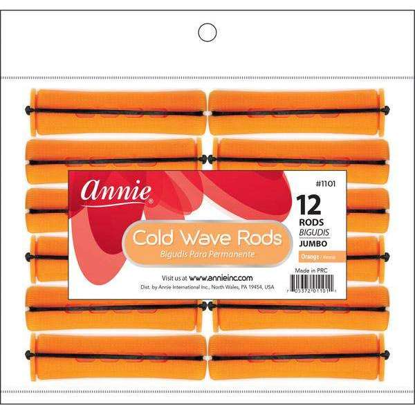 Annie Cold Wave Rods 3/4 Inch Jumbo, 12 Count, Orange