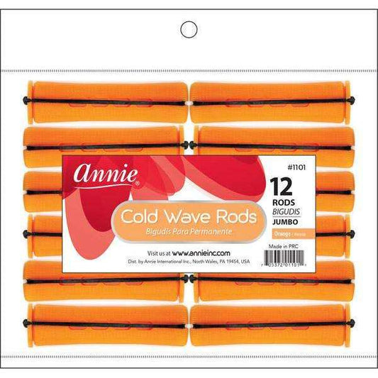 Annie Cold Wave Rods 3/4 Inch Jumbo, 12 Count, Orange