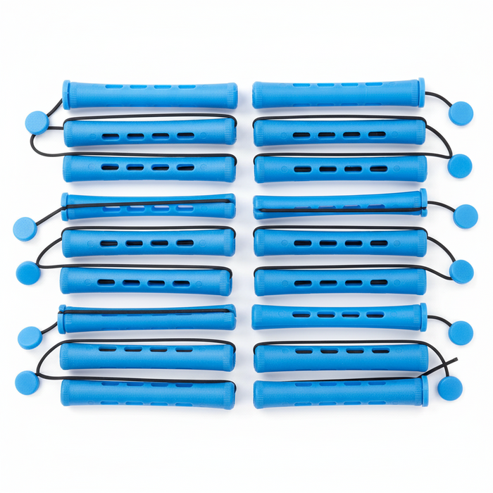 Annie Cold Wave Rods Short 1/4 Inch, 12 Count, Blue