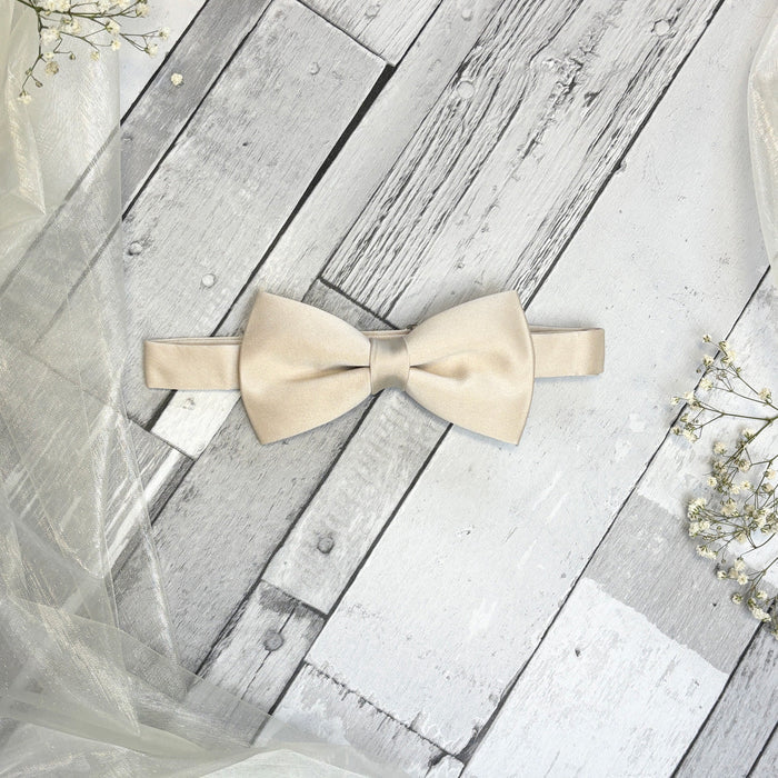 Antique Champagne Bow Tie