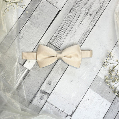 Antique Champagne Bow Tie