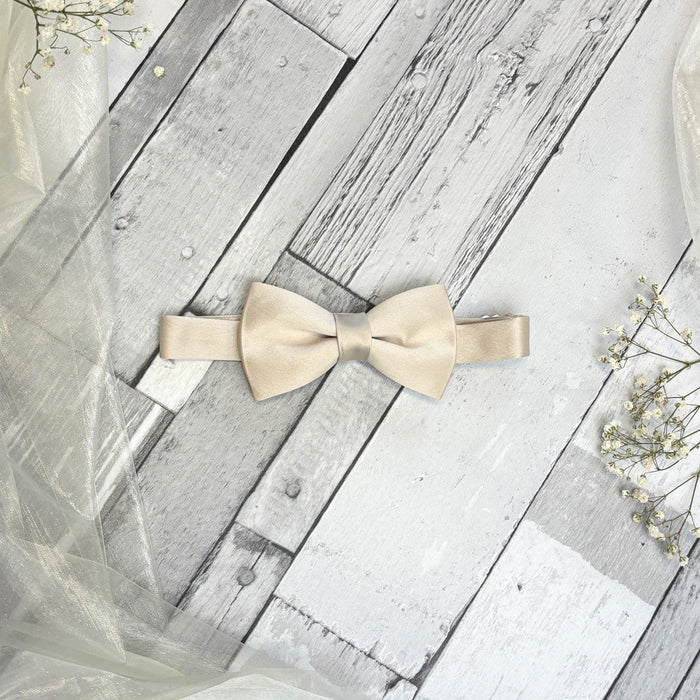 Antique Champagne Boys Bow Ties