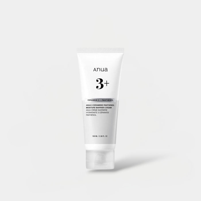 Anua 3 Ceramide Panthenol Moisture Barrier Cream 100ml أنوا 3 كريم حاجز الرطوبة للسيراميد بانثينول - Princess Cosmetics Qatar