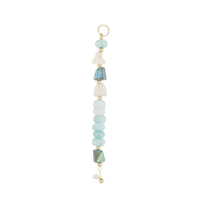Aqua Glow Bag Charm - Main View - Michelle McDowell