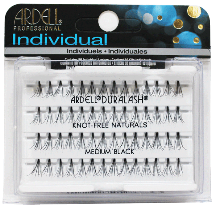 Ardell Eyelash Naturals Individual - 3 Size ( BLack) - Palms Fashion Inc.