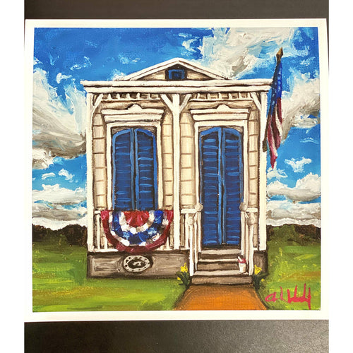 Ashley Wachal "Fourth of July Shotgun" Print