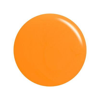 Atomic Orange neon orange nail art liner polish color swatch
