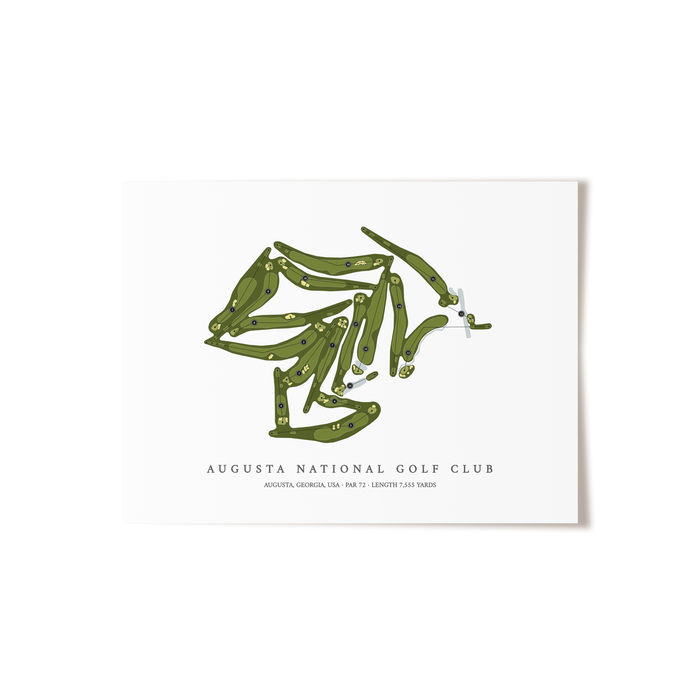 Augusta National Golf Club  | Golf Course Print | Unframed