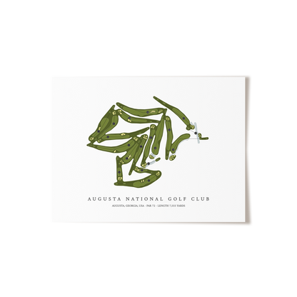 Augusta National Golf Club  | Golf Course Print | Unframed