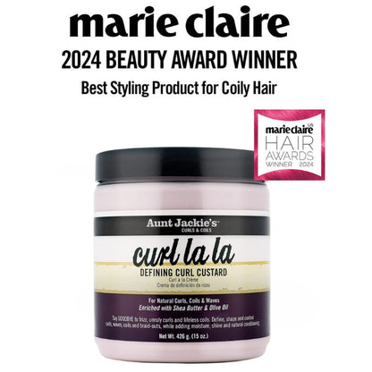 Aunt Jackie's Curl La La Defining Curl Custard