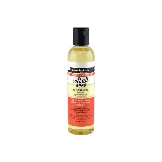 AUNT JACKIE'S Flaxseed Soft All Over Multi Purpose Oil (8oz)
