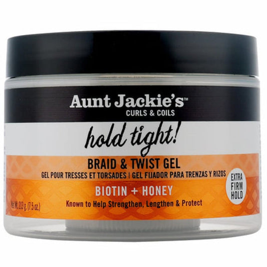 Aunt Jackie's Hold Tight! Braid & Twist Gel with Extra Firm Hold