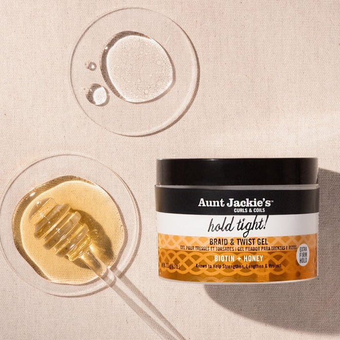 Aunt Jackie's Hold Tight! Braid & Twist Gel with Extra Firm Hold