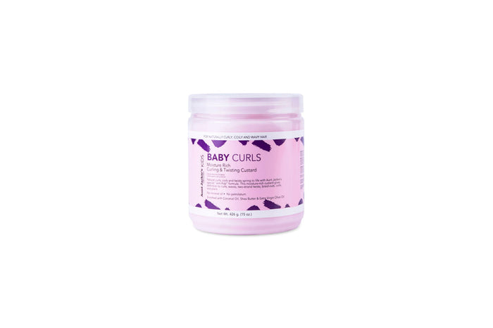 AUNT JACKIE'S Kids Baby Girl Curls Curling & Twisting Custard (15oz)