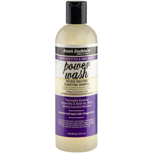 Aunt Jackie's Power Wash Intense Moisture Clarifying Shampoo