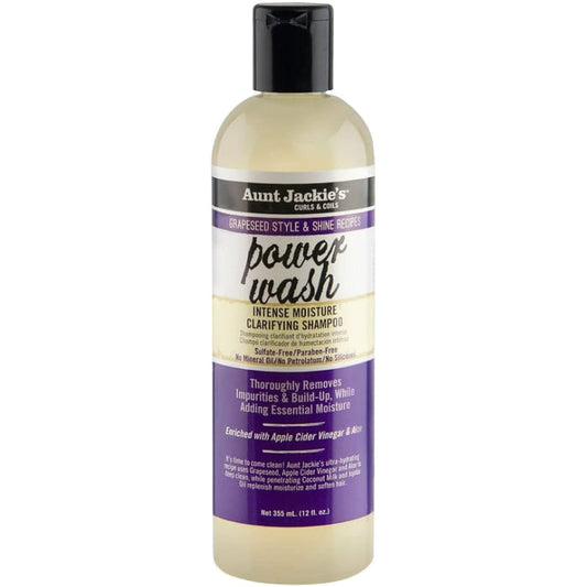 Aunt Jackie's Power Wash Intense Moisture Clarifying Shampoo