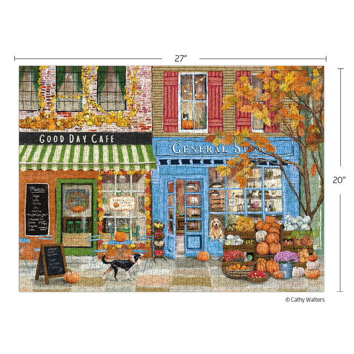 Autumn On Main | 1,000 Piece Jigsaw Puzzle