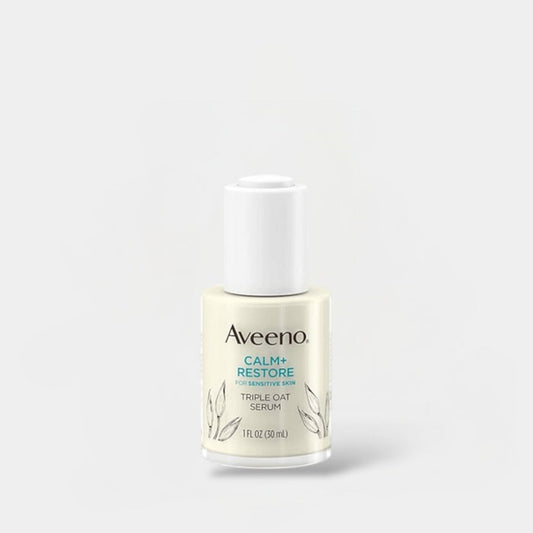 Aveeno Calm + Restore Triple Oat Serum 29ml سيروم الشوفان الثلاثي من أفينو كالم + ريستور - Princess Cosmetics Qatar