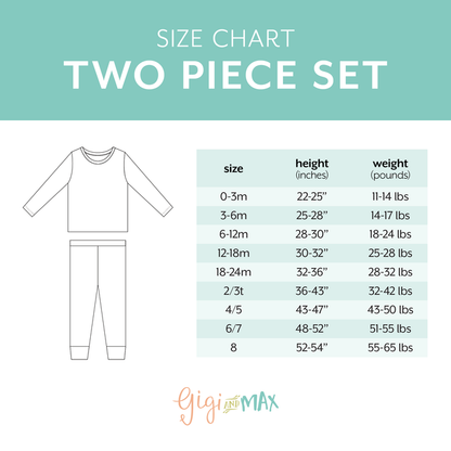 Axel Two Piece Bamboo Sleep Set