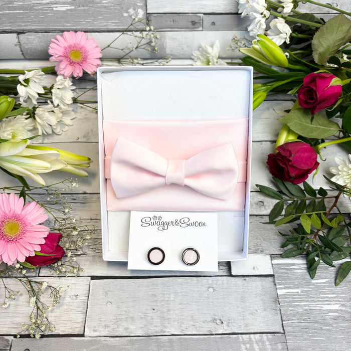 Baby Blush Bow Tie