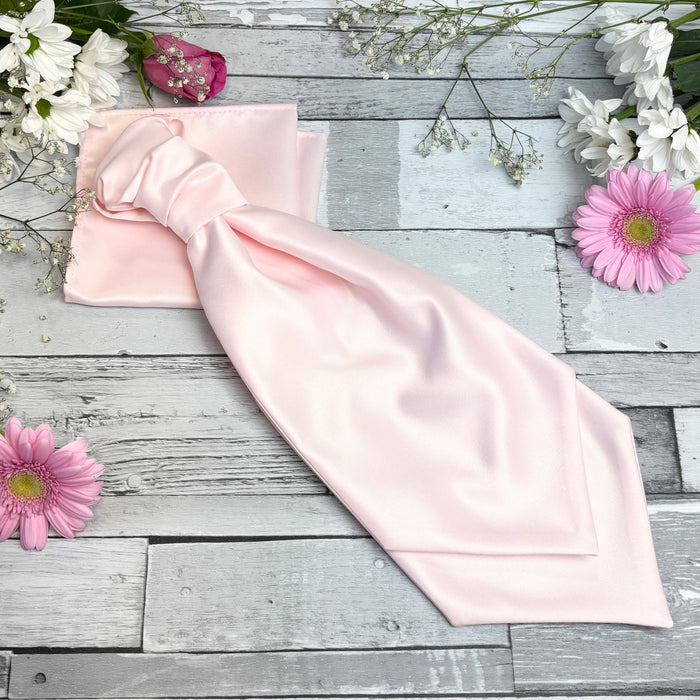 Baby Blush Wedding Cravat