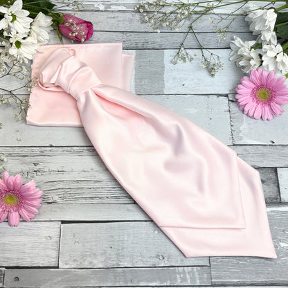 Baby Blush Wedding Cravat
